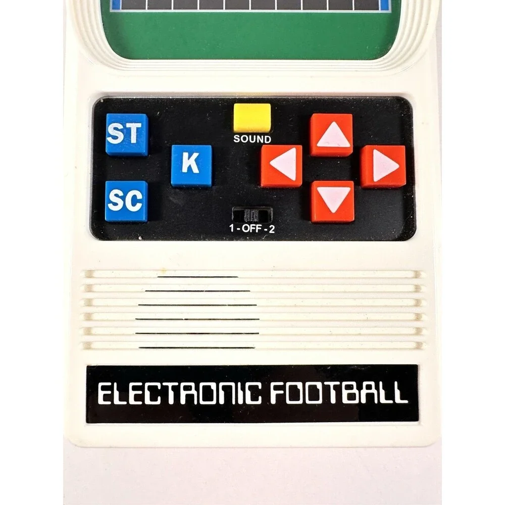 Vintage Mattel Electronic Football Handheld Game Tested Works
